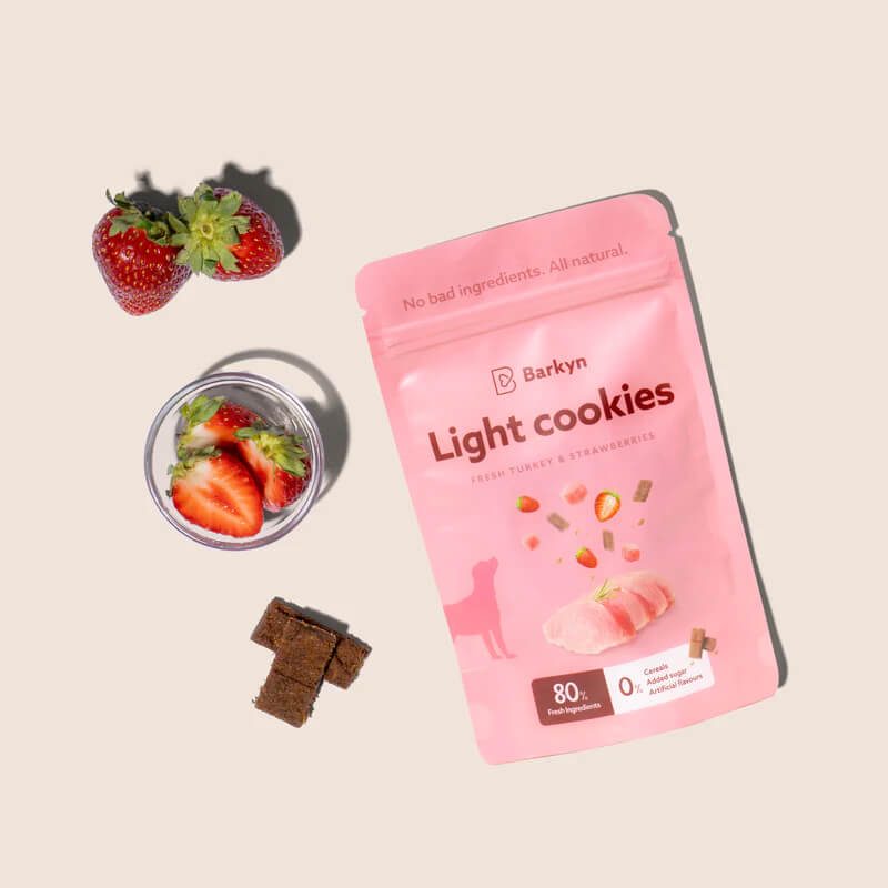 Biscotti light alle fragole - Barkyn Store